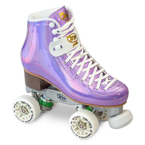 Patins Rye Adventure Ametista Rodas Brancas