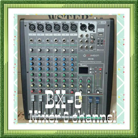 Jual Mixer Audio Crimson BX 6 6channel Shopee Indonesia