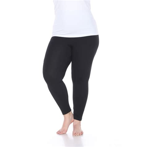 White Mark Pack Of 3 Womens Plus Size Legging One Size Fits Most