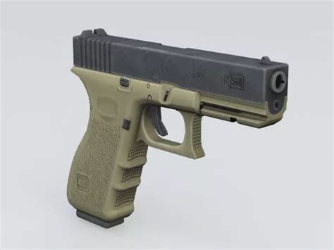 Modelo 17d Sin Pistola Glock 3 Max Open3dmodel