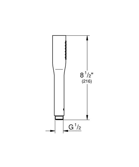 Euphoria Cosmopolitan Stick Hand Shower 1 Spray GROHE