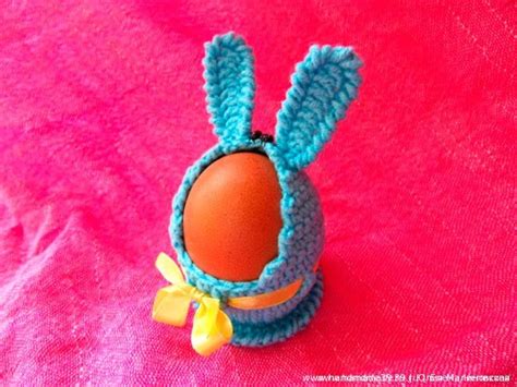 МК Вязаные подставки для пасхальных яиц – HandMade39.ru
