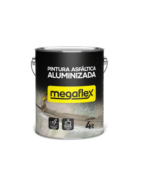 Megaflex Pintura Aluminizada X Litros