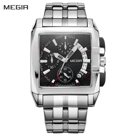 Megir Men S Big Dial Luxury Top Brand Quartz Wristwatches Creative