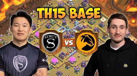 Strut Esports Vs Chasmac Gaming Bases Top 8 TH15 War Bases With Link