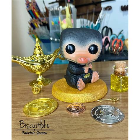 Miniatura Niffler Pel Cio Colecionavel Harry Potter Shopee Brasil