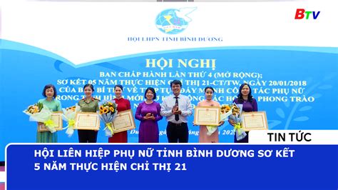 Hội Liên hiệp Phụ nữ tỉnh Bình Dương sơ kết 5 năm thực hiện chỉ thị 21