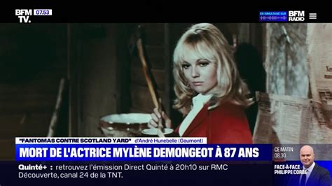 L Actrice Myl Ne Demongeot Connue Pour Ses R Les Dans Fant Mas Et