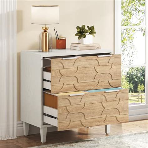 Amazon File Cabinet 2 Drawers Lateral File Cabinet With Charging