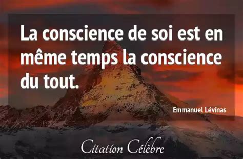 Citation Emmanuel L Vinas Temps La Conscience De Soi Est En M Me