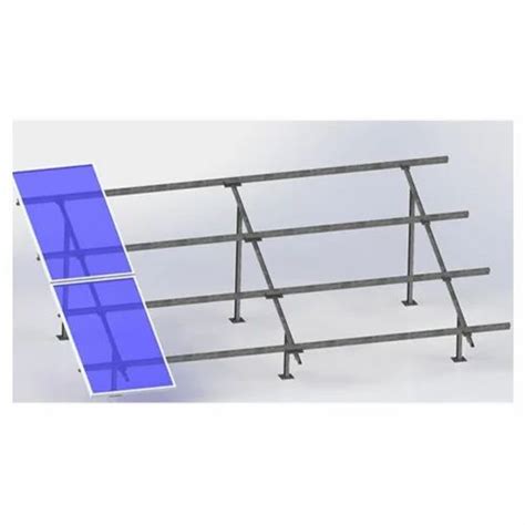 Aluminum Hot Dip Galvanized Solar Structure At Kg In Sonipat ID