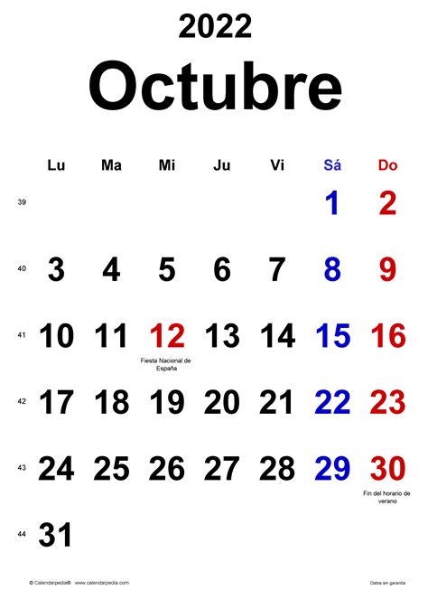 Calendarios De Octubre Para Imprimir Aria Art 43650 Hot Sex Picture