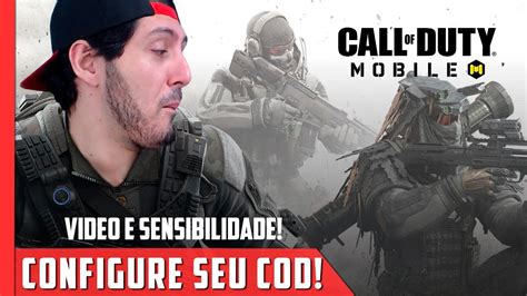 CALL OF DUTY MOBILE MELHOR CONFIGURAÇÃO DE VIDEO SENSIBILIDADE E