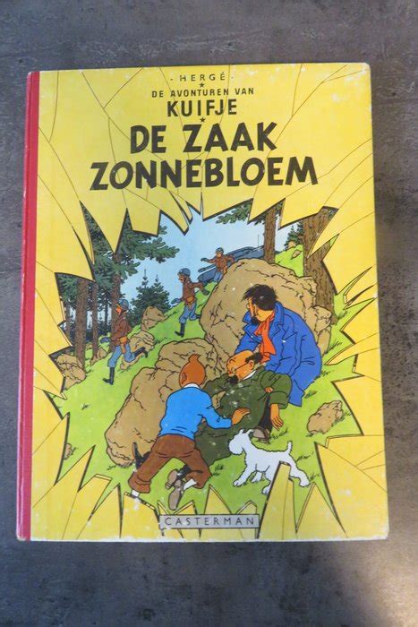 Kuifje De Zaak Zonnebloem Hardcover Eerste Druk Catawiki