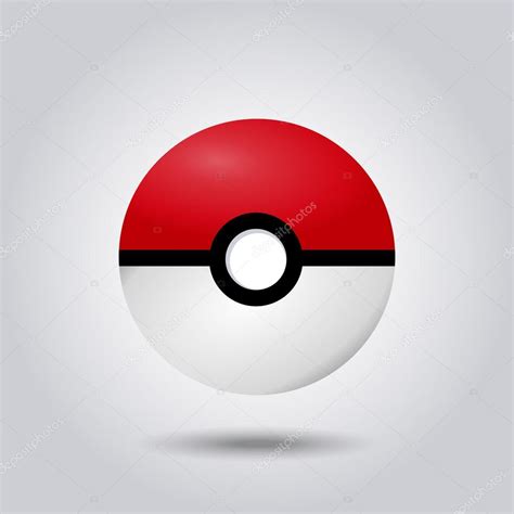 Vector Design Of Pokeball From Pokemon Go Game Stock Vector By ...