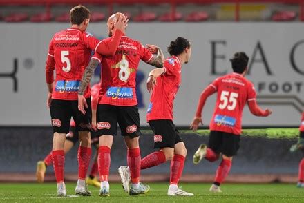 Rwdms Luis Oyama Celebrates After Scoring Editorial Stock Photo Stock