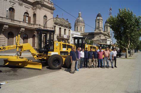 El municipio invirtió 12 millones de pesos en maquinarias viales La