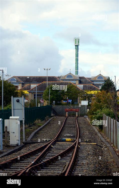 The End Of The Line Morecambe Rail Station Lancashire England