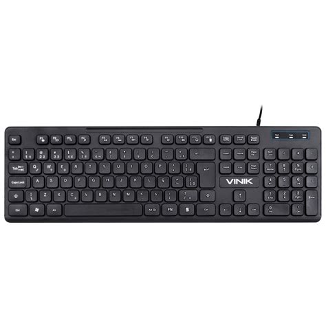 Teclado Usb Multimidia Slim Chocolate Cabo 18m Vinik Tc100 Rdw Brasil