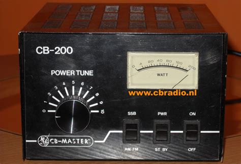 Cbradionl Pictures And Specifications Of The Cb Master Linear Amplifiers