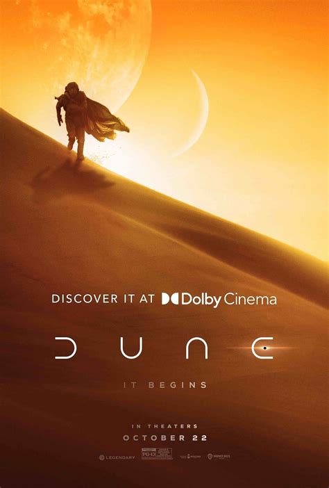 Dolby Cinema Releases A New Dune Poster As The Festival Buzz Grows