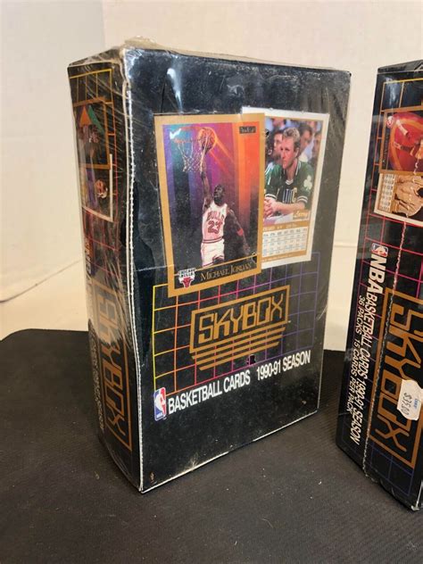 1990 1991 Skybox Basketball Cards 36 Packs Each Sealed Ebay