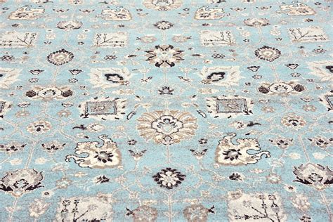 Light Blue 9 X 12 Heritage Rug Esalerugs