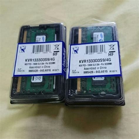 Kingston 4GB DDR3 Ram, Computers & Tech, Parts & Accessories ...
