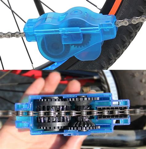 Portable Bicycle Chain Cleaner Bike Clean Machine Outdoor Accessories