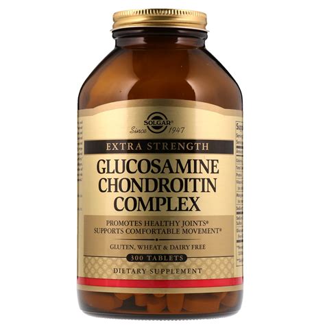 Solgar Glucosamine Chondroitin Complex Extra Strength 300 Tablets