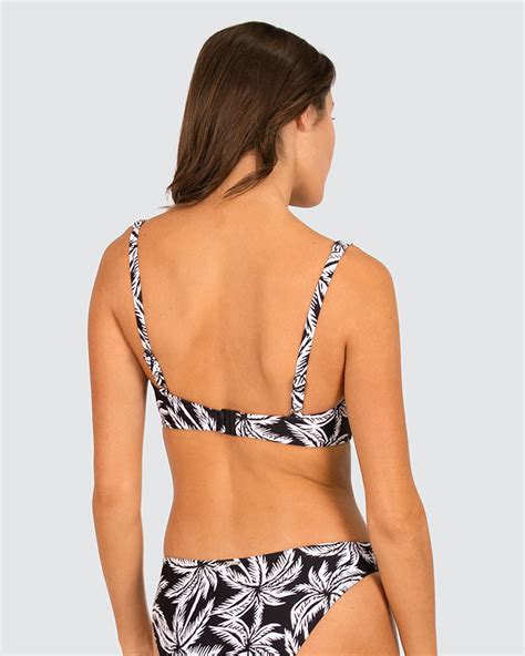 Baku Hot Tropics D E Cup Underwire Bikini Bra Top Black Surfstitch