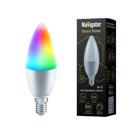 Умная лампочка navigator NLL-C37 Е27 с Алисой купить по цене 752 ₽ в ...