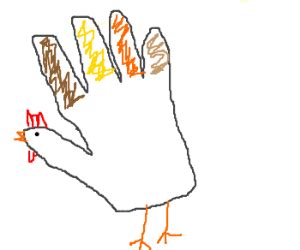 Turkey Hand Drawing at GetDrawings | Free download