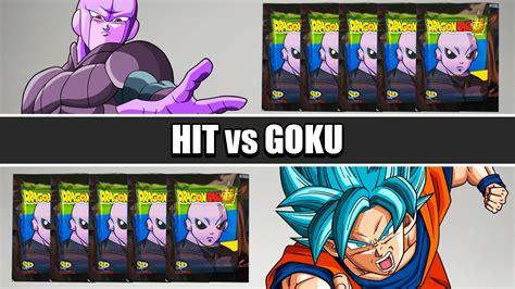 Simulación de batalla HIT vs GOKU Album Dragon Ball Super El Torneo