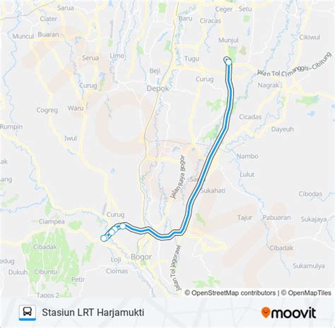 Rute F Jadwal Pemberhentian Peta Stasiun Lrt Harjamukti