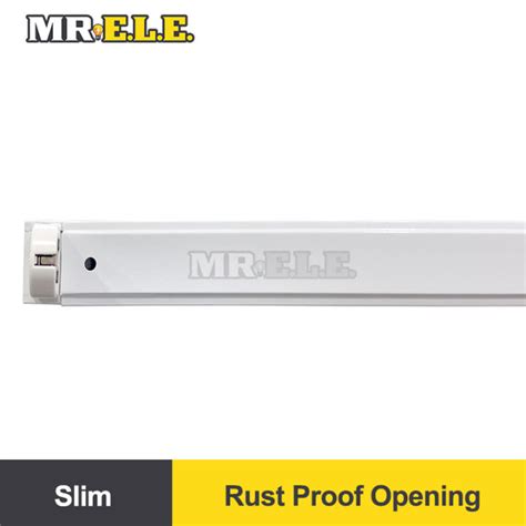 [2ft 4ft 2x4ft] Led T8 Casing Fitting Single Double Circuit Slim White Casing Lampu