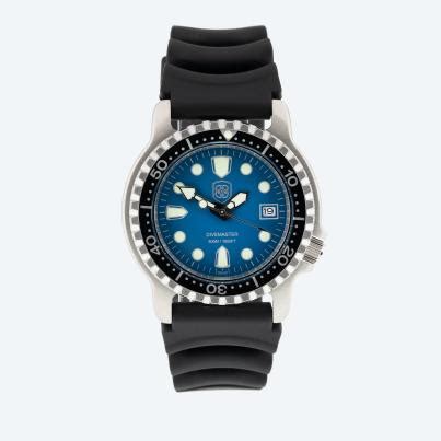 D U M Taucheruhr DiveMaster 500M Quarz Blau 1 2 3 Tv