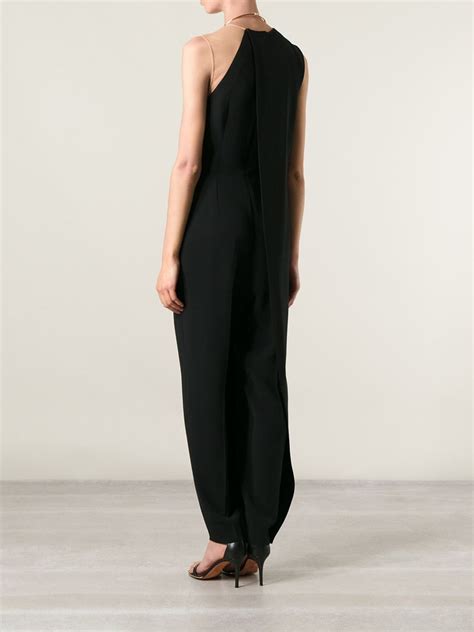 Lyst Stella McCartney Embellished Jumpsuit In Black