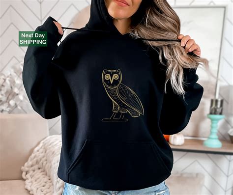 Drake Owl Hoodie Ovo Owl Hoodie Drake Owl Printing Hoodie Drake Owl Charcoal Hoodie Chicago