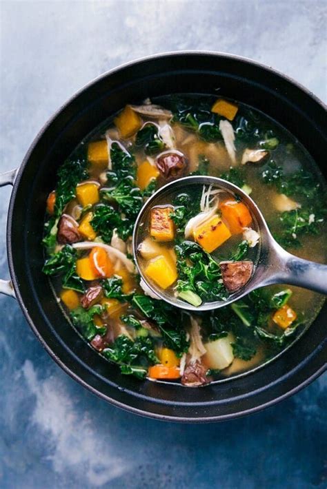 Chicken Vegetable Soup Is A Healthy Broth Based Soup Loaded With