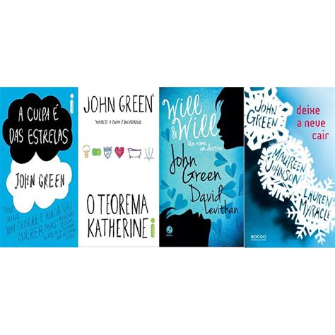 Kit Livros John Green A Culpa Das Estrelas Teorema De Katherine