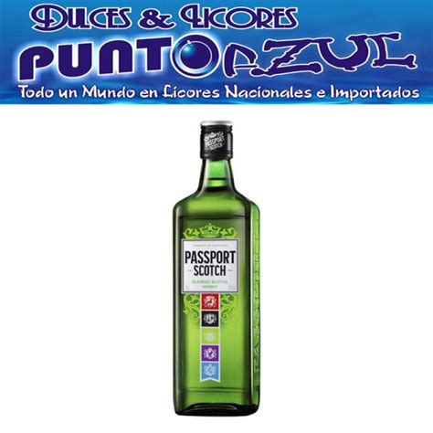 Whisky Passport Scotch Ml Puntoazul