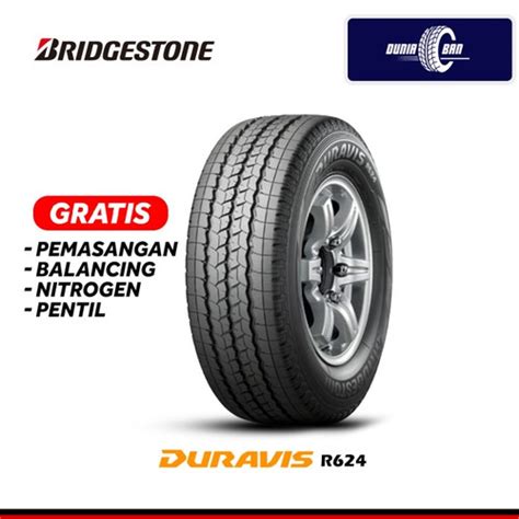 Jual Ban Mobil Bridgestone DURAVIS R624 195 R14 8PR Jakarta Pusat