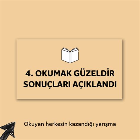 4 Okumak Güzeldir Kitap Okuma Yarışması nın sonuçları açıklandı