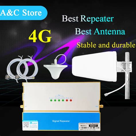 4g signal booster Cell Phone Mobile Signal Repeater cellular signal amplifier booster 1880mhz ...