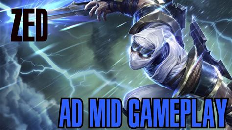 League Of Legends Zed Mid Gameplay Whepa Sumi Pt Br Youtube