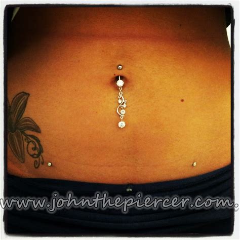 Hip Dermals Dermal Piercing Belly Button Rings Piercings