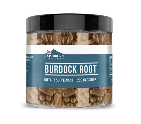 Burdock Root Capsules - Earthborn Elements