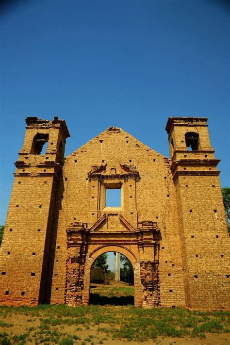 Ruinas De Fachada De Conventos De La Religi N Cat Lica De Zana Durante