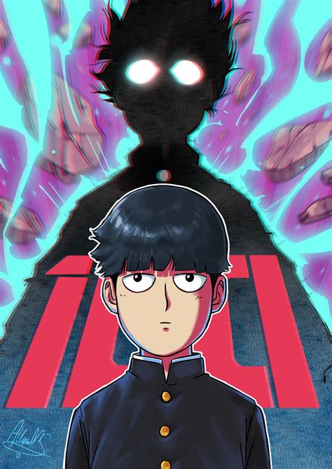 Artstation Shigeo Kageyama Mob Psycho 100